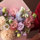 Цветочный конверт Лунная Радуга - с добавлением зелени - миниатюра 