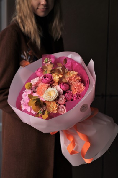 Букет "Привкус нектарина"