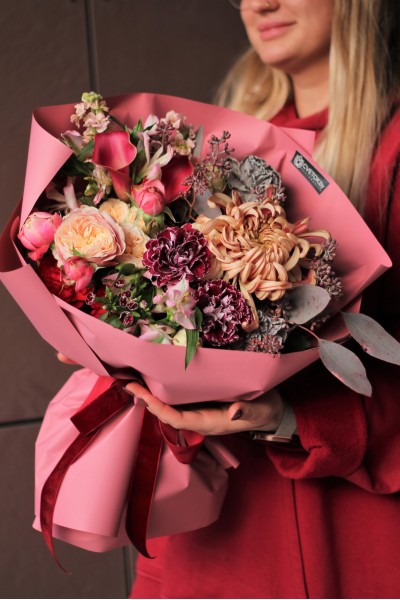 Букет "Тепло заката"