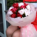 Букет Ворожея - с добавлением зелени - миниатюра 