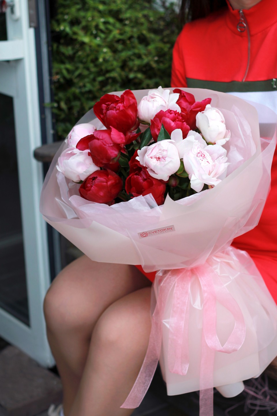 Букет Ворожея - с добавлением зелени