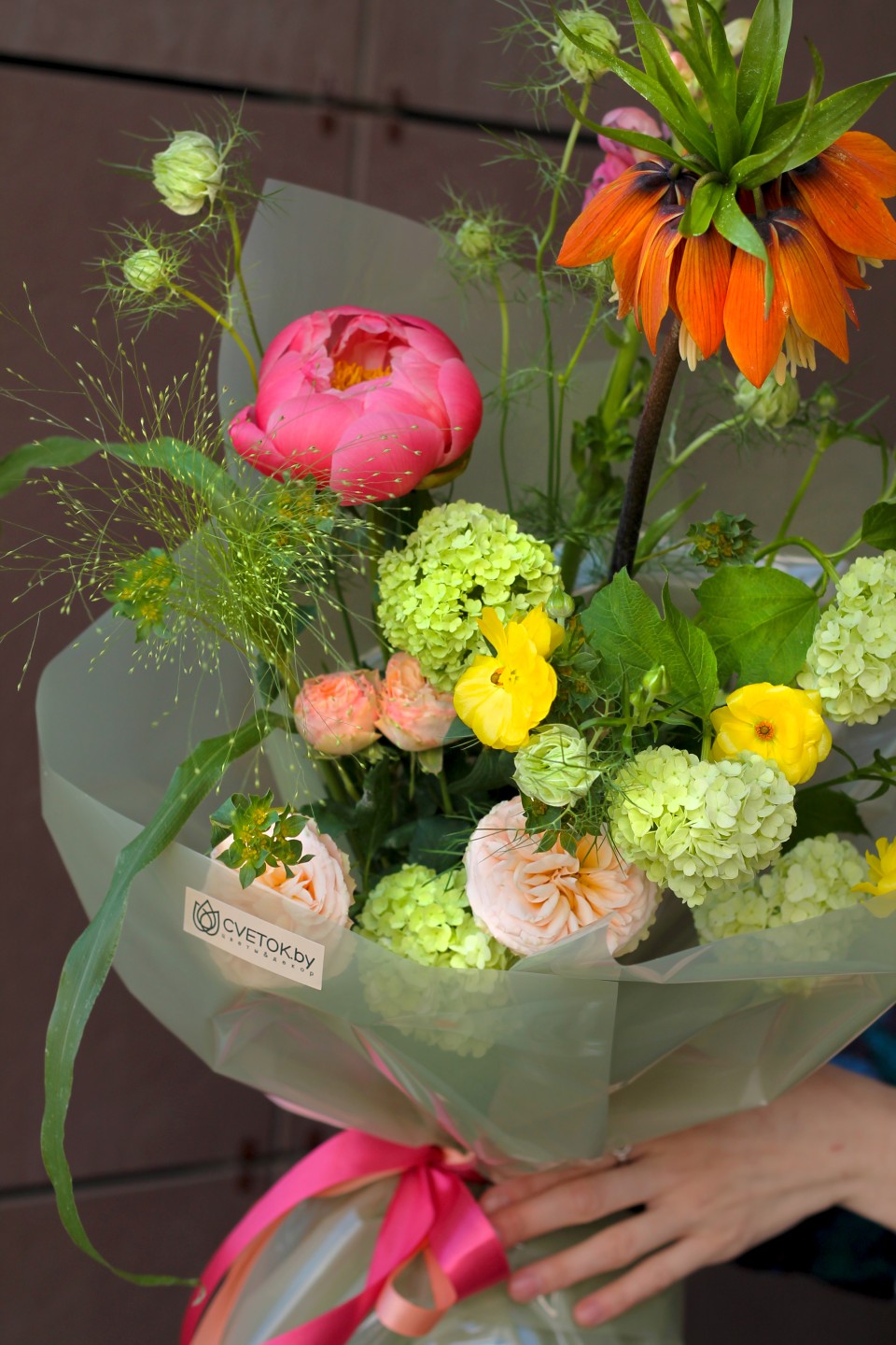 Букет Змейка - с доставкой по Минску