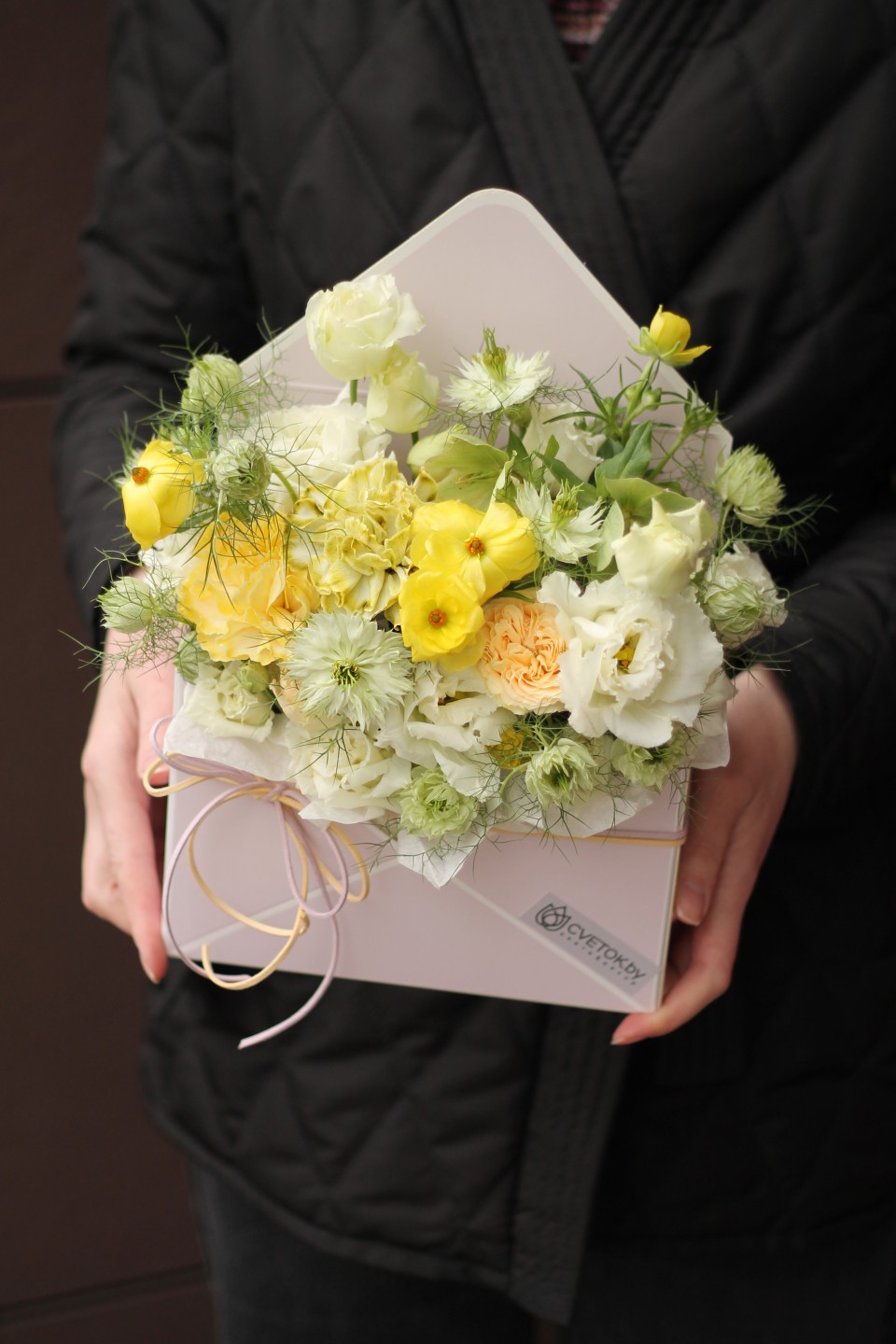 Конверт Солнечный Блик - с добавлением зелени