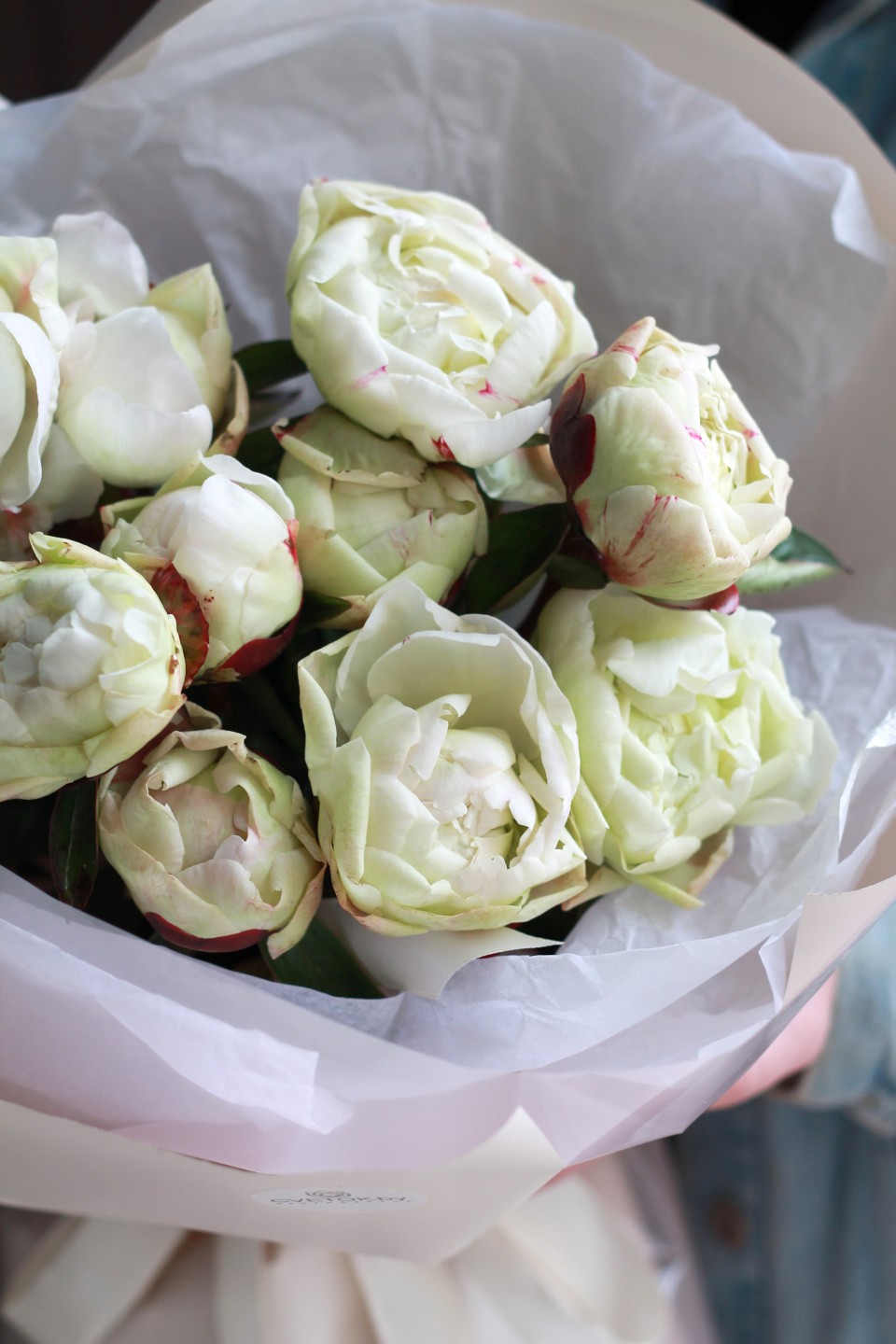 Букет пионов Рэйна - с доставкой по Минску