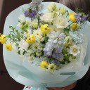 Букет Альпийское Сияние - подарочное оформление - миниатюра