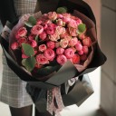 Букет Кристин - с добавлением зелени - миниатюра 