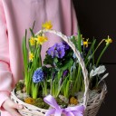 Корзина Сиреневые Мечты - миниатюра