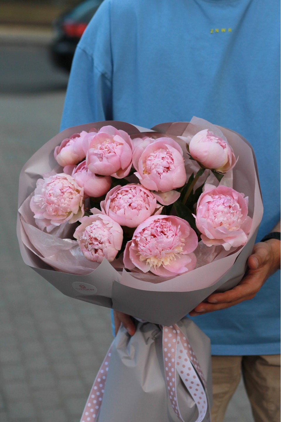 Букет пионов Мания - с доставкой по Минску