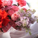 Букет Пылкая Любовь - подарочное оформление - миниатюра