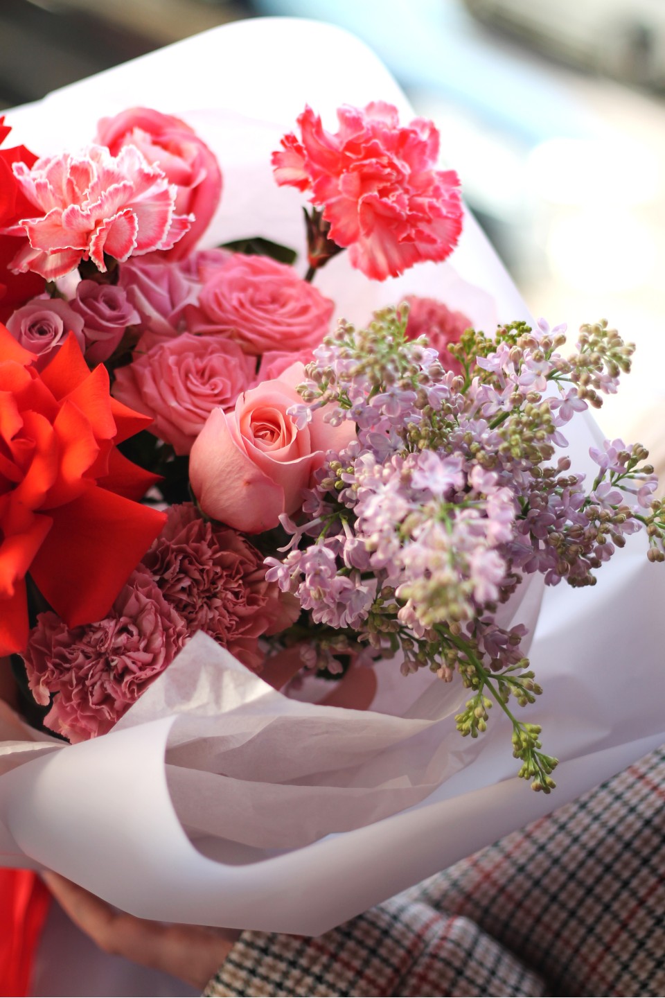 Букет Пылкая Любовь - подарочное оформление