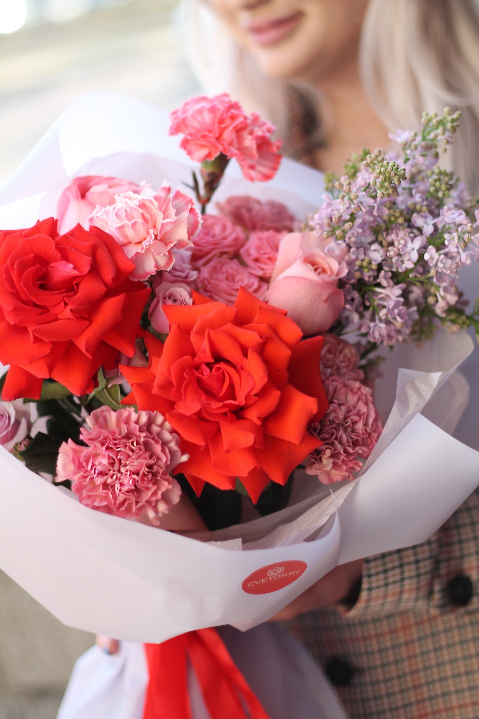 Букет Пылкая Любовь - с доставкой по Минску