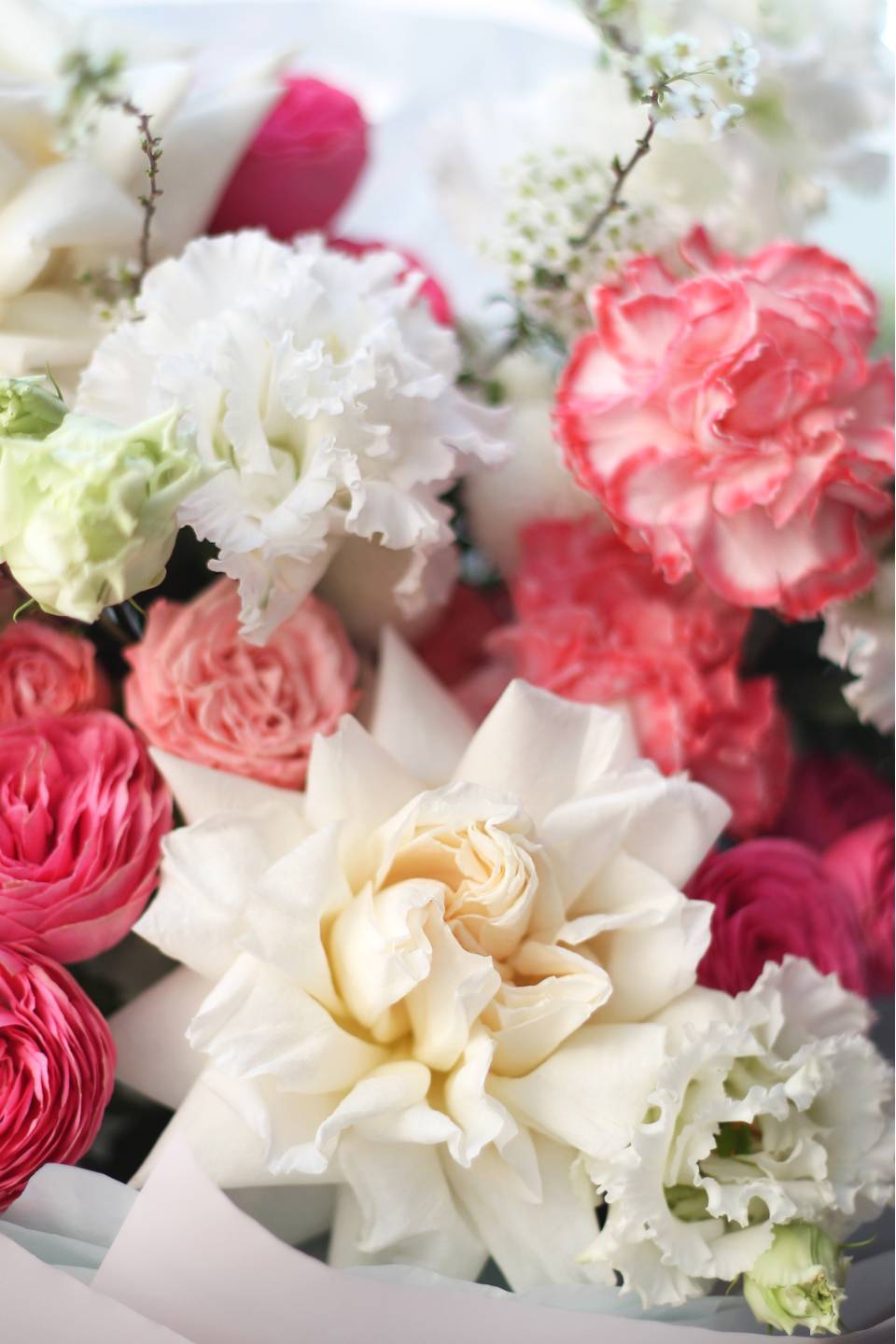 Букет Заветная Мечта - с добавлением зелени