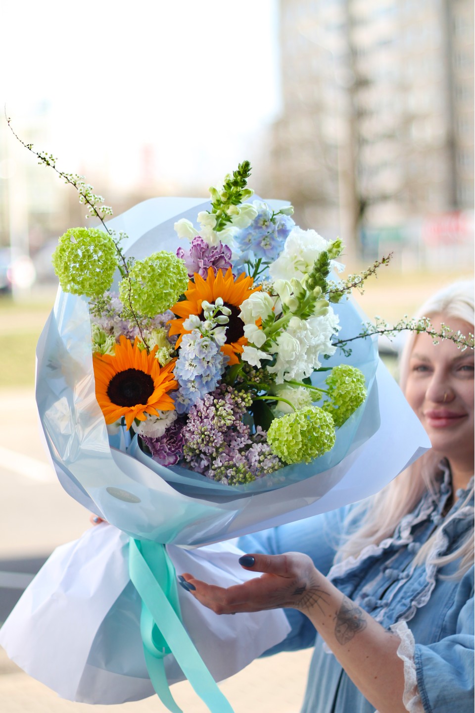 Букет Цветущий Луг - с доставкой по Минску