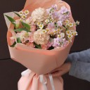 Букет Алита - с добавлением зелени - миниатюра 