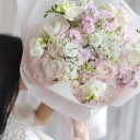 Букет Для Любимой - с добавлением зелени - миниатюра 