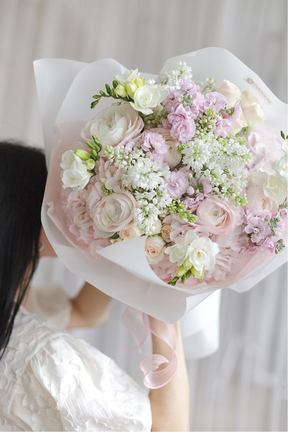 Букет Для Любимой - с добавлением зелени