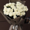 Букет Брайдл - с добавлением зелени - миниатюра 