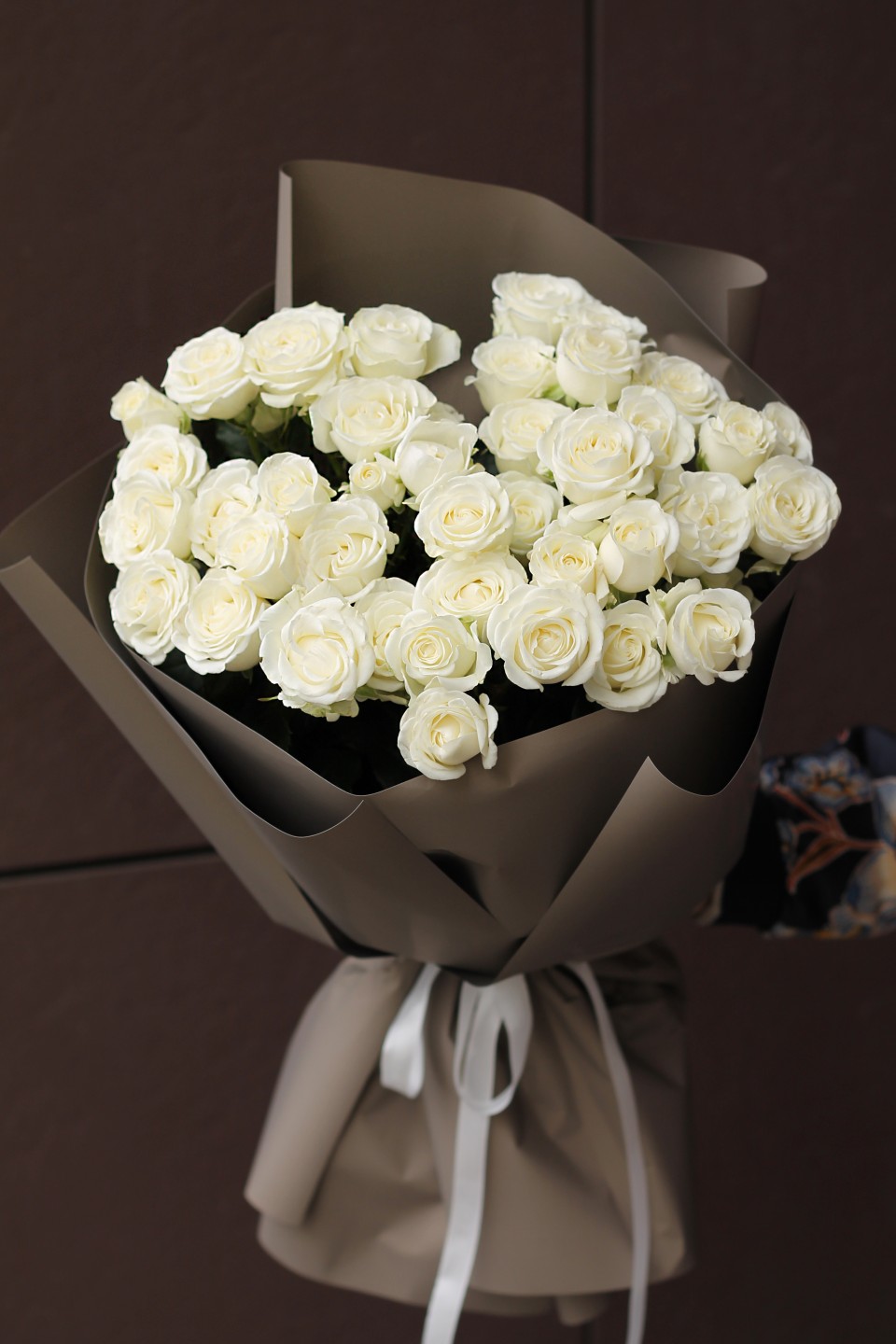 Букет Брайдл - с добавлением зелени