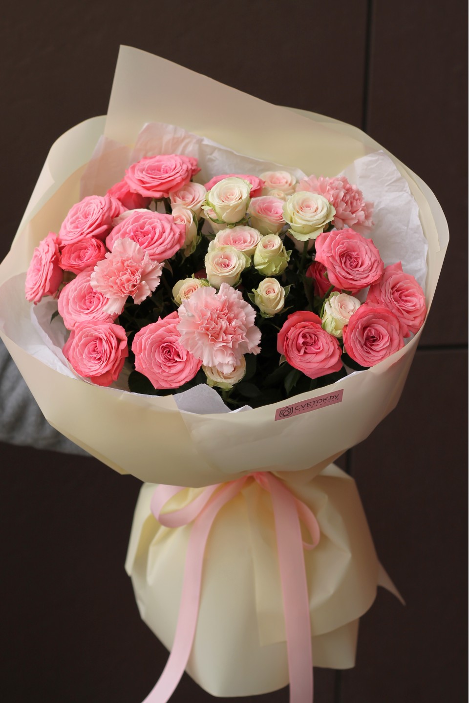 Букет Ибис - подарочное оформление