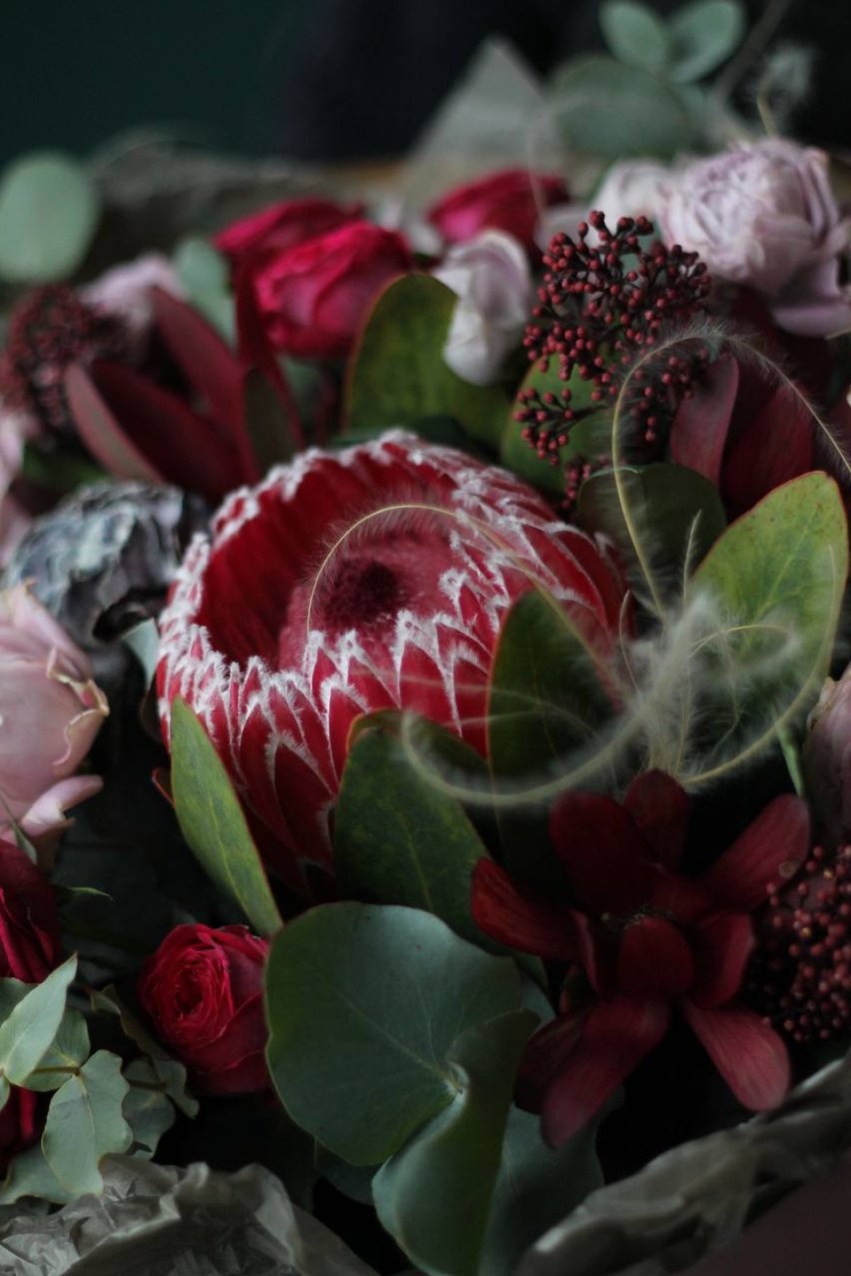 Букет Рубин - с доставкой по Минску