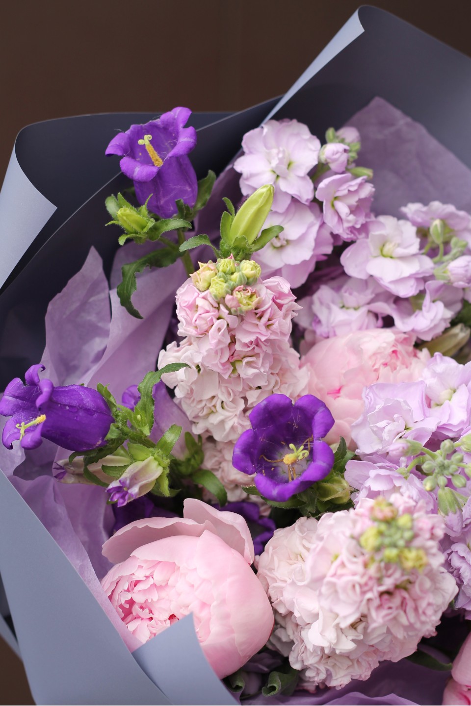 Букет Кашмир - с добавлением зелени