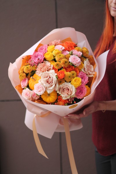 Букет "Яркий Закат"