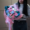 Букет Отражение Севера - с добавлением зелени - миниатюра 