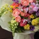 Букет Латинас - с добавлением зелени - миниатюра 