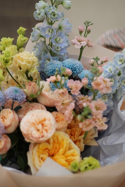 Букет "Полночная лазурь"