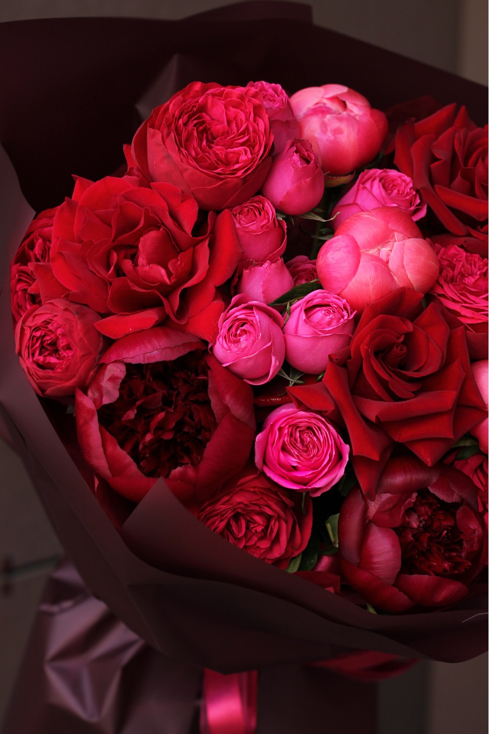 Букет Красная Магия - с доставкой по Минску