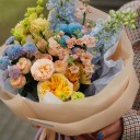 Букет Полночная лазурь - с доставкой по Минску - миниатюра