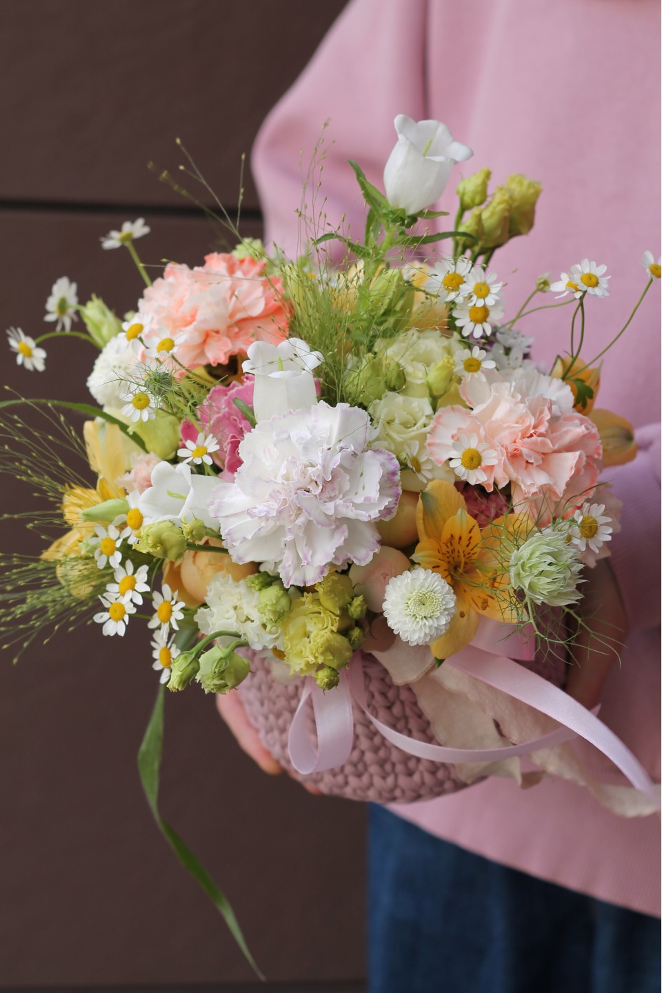 Корзинка Амур - с добавлением зелени