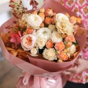 Букет Абрикосовый Джем - с доставкой по Минску - миниатюра