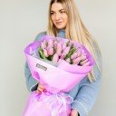 Букет Лаванда - с добавлением зелени - миниатюра 