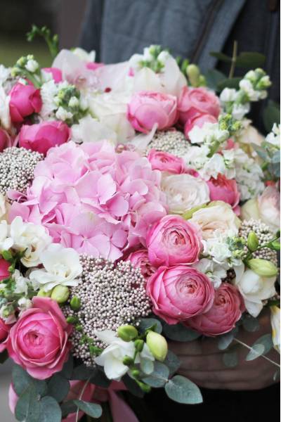 Букет "Розовая мечта"