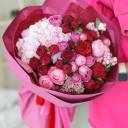 Букет Малиновый закат - миниатюра