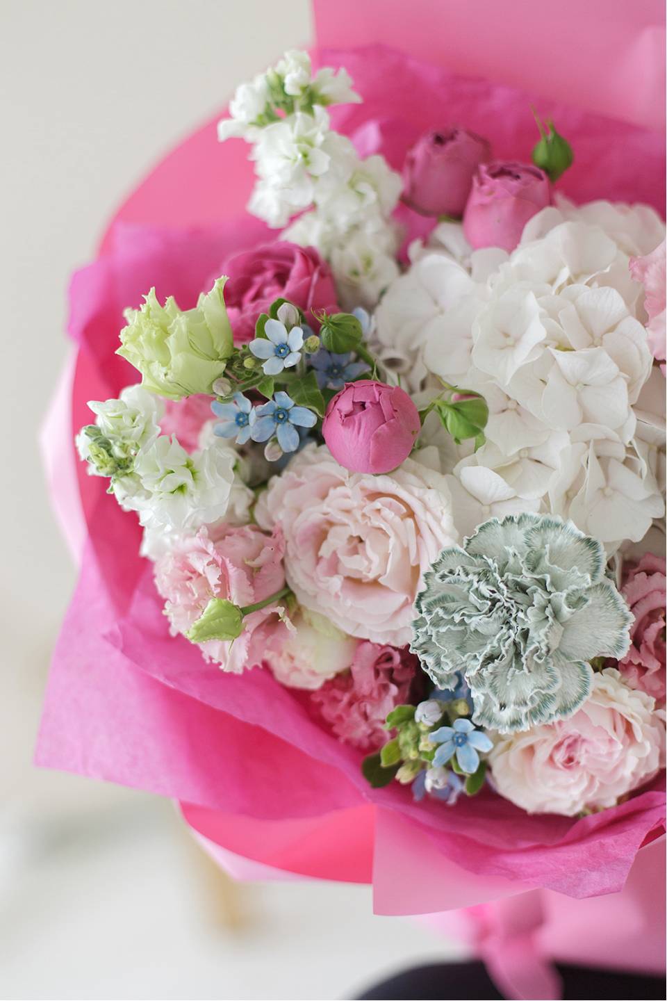 Букет Молли - с добавлением зелени