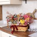 Композиция Осеннее Лукошко - с доставкой по Минску - миниатюра