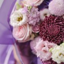 Букет Лавандовый жемчуг - с добавлением зелени - миниатюра 