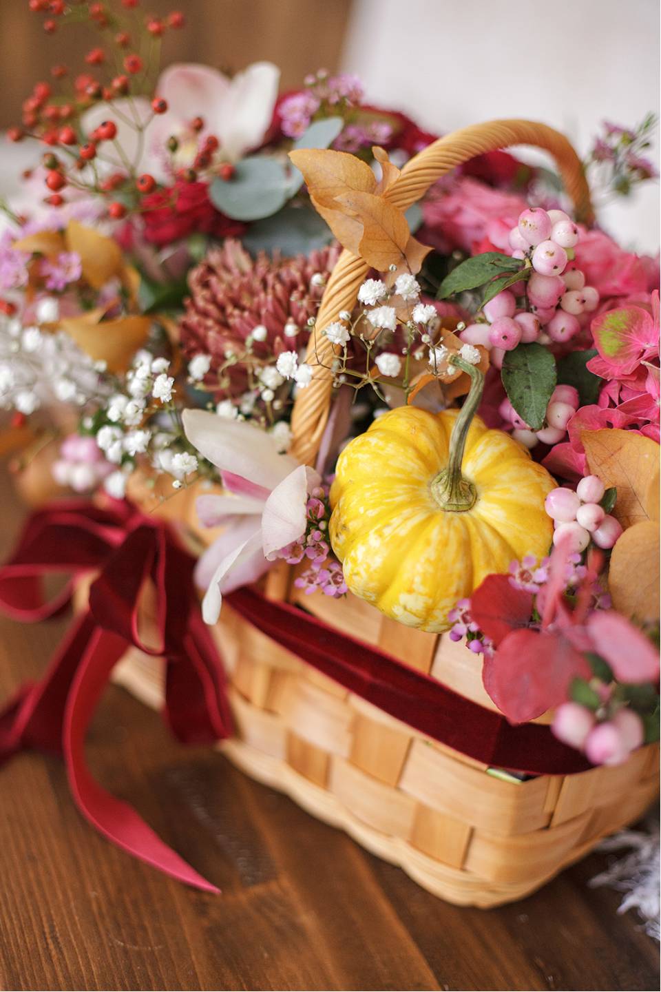 Композиция Осеннее Лукошко
