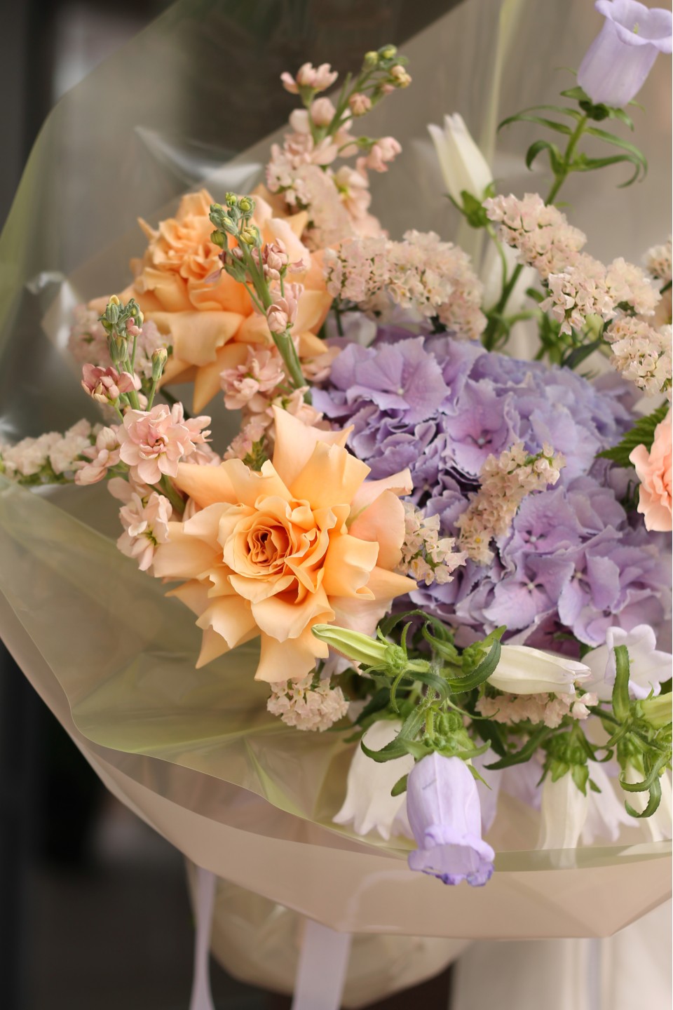 Букет Каспия - с добавлением зелени