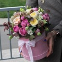 Коробочка Розовый бархат - с доставкой по Минску - миниатюра