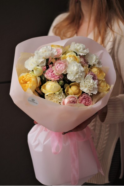 Букет "Лимонный щербет"