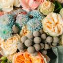 Букет Гордость - с добавлением зелени - миниатюра 