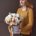 Коробочка Осенняя Грация - подарочное оформление - миниатюра