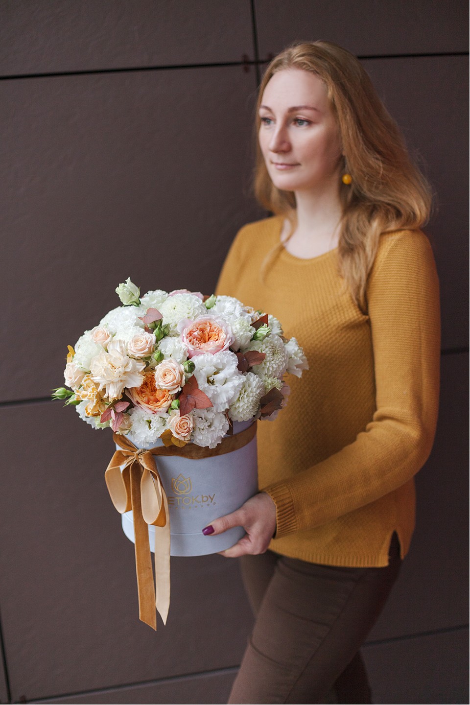 Коробочка Осенняя Грация - подарочное оформление