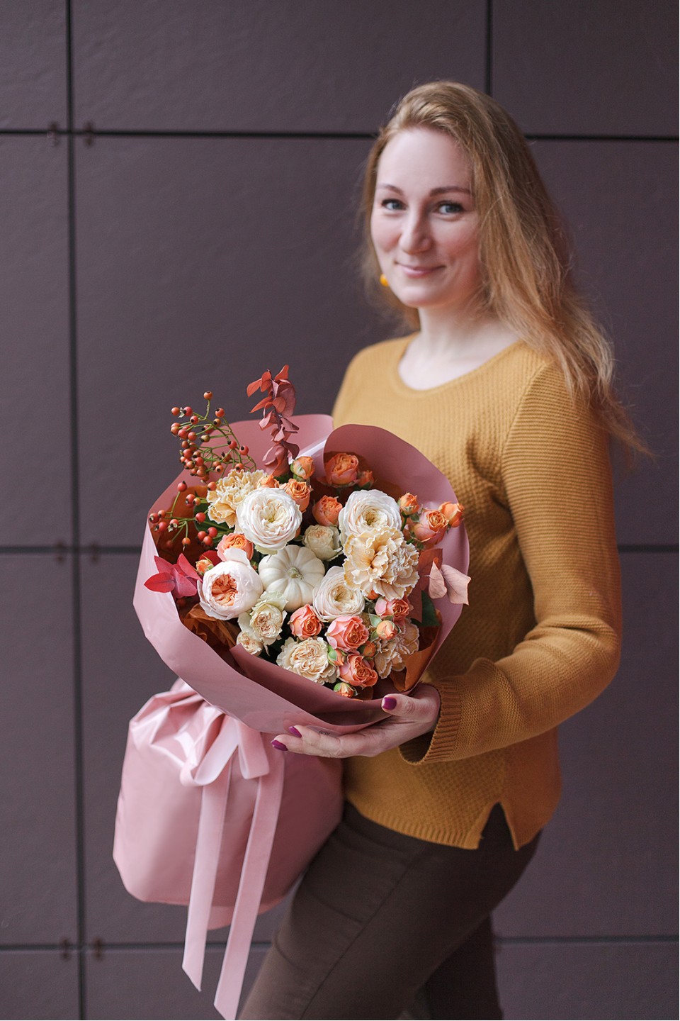 Букет Абрикосовый Джем