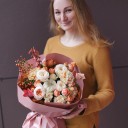 Букет Абрикосовый Джем - быстрая доставка в Минске - миниатюра