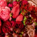 Букет Пробуждение - с добавлением зелени - миниатюра 