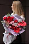 Букет "Красный бархат"